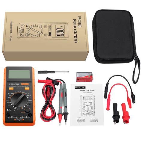 Buy Proster LCR Meter LCR Multimeter Tester For Capacitance Resistance