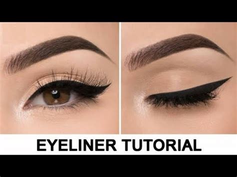 How To Apply Sharp Eyeliner Tutorial For Begginers Eyeliner Kaise