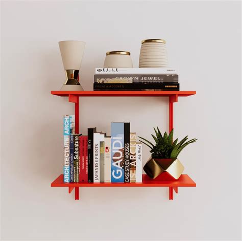 Wall Mounted Shelving Units - 2 Shelf Aluminum – Modern Shelving