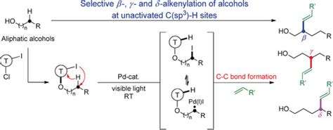 Aliphatic Radical Relay Heck Reaction At Unactivated C Sp H Sites Of