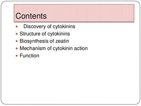 Cytokinins