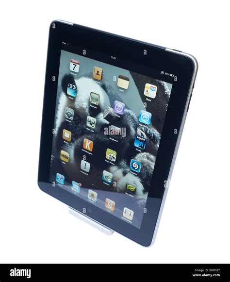 apple ipad tablet computer book reader technology stock photo alamy