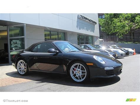 2010 Basalt Black Metallic Porsche 911 Carrera S Cabriolet 67213422