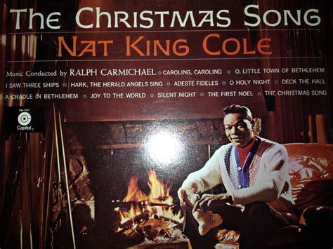 Nat King Cole The Christmas Song Vinyl Record