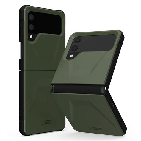 Buy Uag Civilian Case Suits Samsung Galaxy Z Flip 4 Olive Online