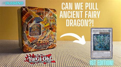 1st Edition Ultimate Rare Pulled YuGiOh Power Tool Dragon 2009 Tin