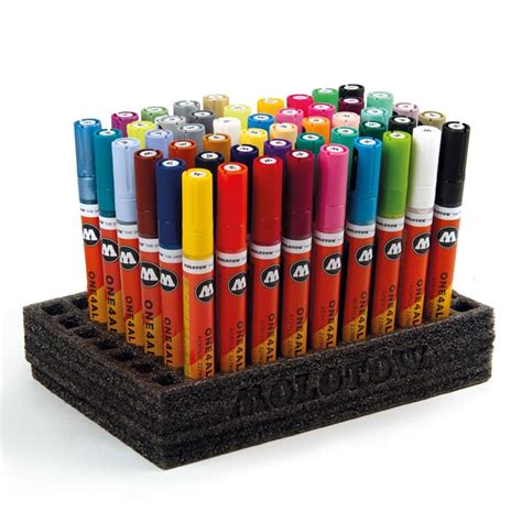 Molotow 4mm ONE4ALL 227HS Display Set Complete Suitup Art Supplies