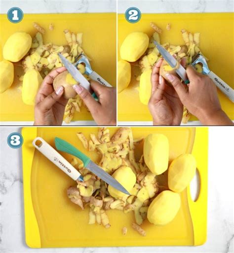 How To Peel Potatoes Before And After Boiling - 3 Easy Ways