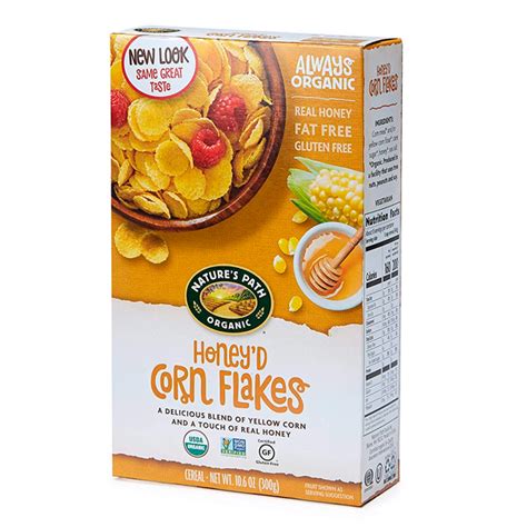 Cereal De Maiz Con Miel Orgánico Sin Gluten 300 Grs Marca Nature´s