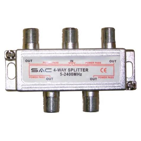 4 Way Indoor Splitter 5 2400mhz