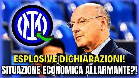 Crisi Finanziaria Marotta Rivela Dietro Le Quinte Notizie Inter Milan Youtube