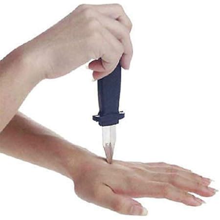 Behahai Plastic Retractable Knife Pcs Disappearing Dagger Knife Toy