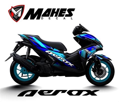 Jual Decal Stiker Dekal Sticker Yamaha Aerox Fullbody Abstract