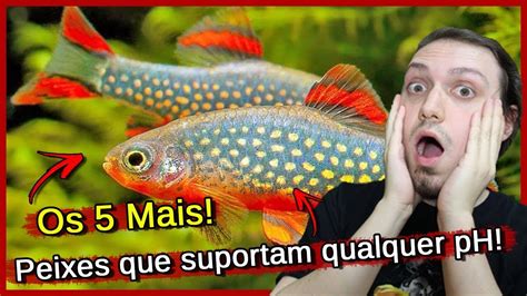 5 Peixes Que Suportam Qualquer Ph Youtube