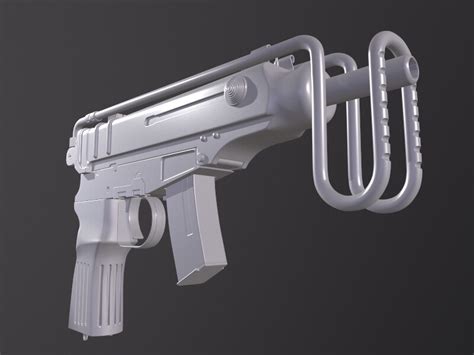 Artstation Škorpion Vz 61 High Poly