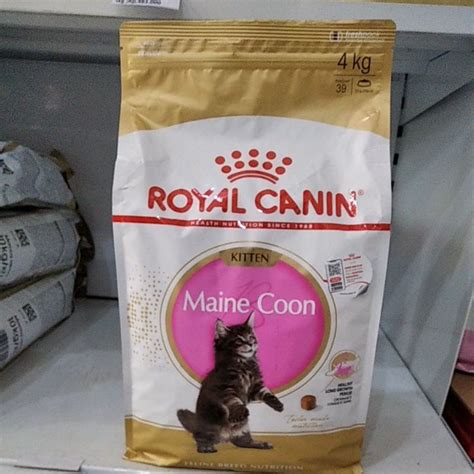 Jual Makanan Kucing ROYAL CANIN Maine Coon Kitten 4kg Shopee Indonesia