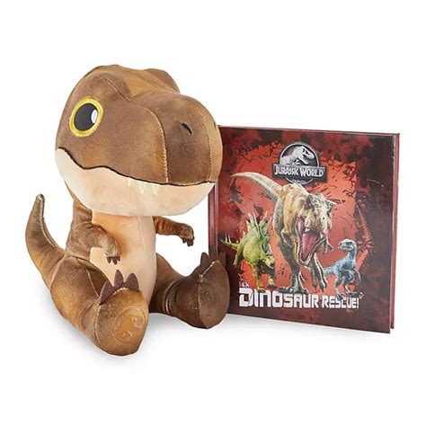 Kohl S Cares Jurassic World T Rex Book And Plush Bundle