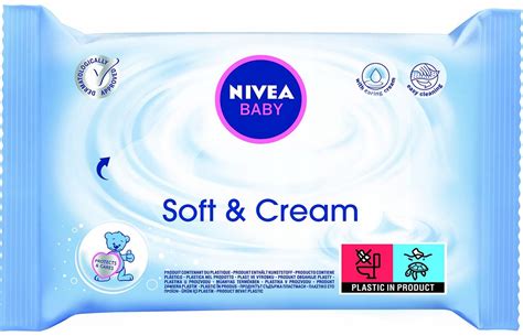 NIVEA BABY CHUSTECZKI NAWILŻAJĄCE DLA NIEMOWLĄT SOFT CREAM 63SZT