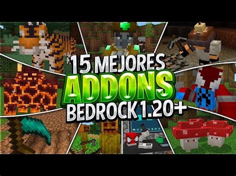 Top 15 MEJORES ADDONS SURVIVAL Para MINECRAFT 1 20 1 20 51 BEDROCK Y