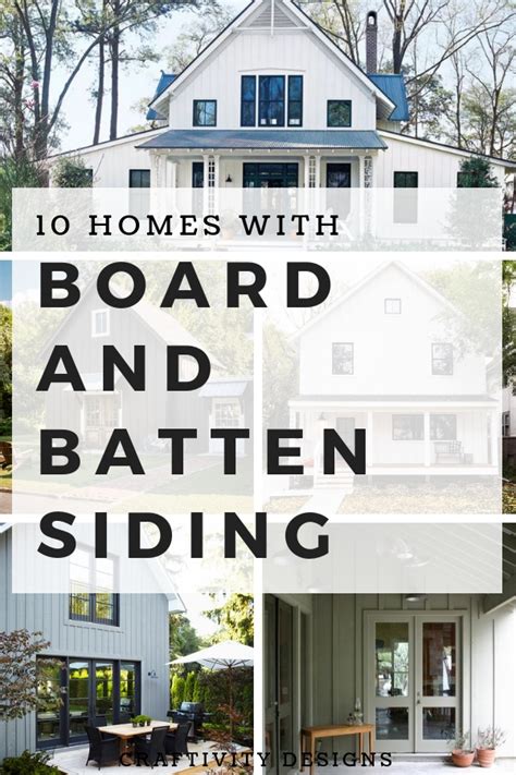 10 Stunning Home Exteriors with Board and Batten Siding – Craftivity ...