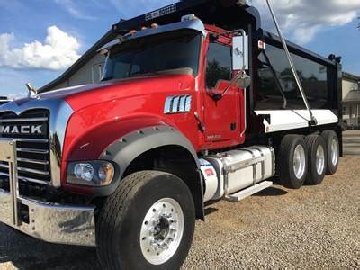 Mack Granite Gu Dump Truck For Sale Wayne Mi Construction