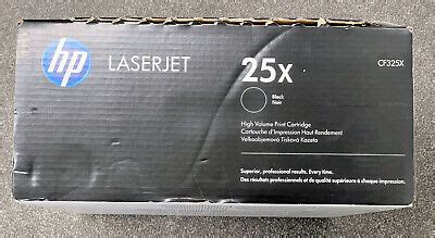 Genuine Hp Cf X X High Yield Black Laserjet Toner Cartridge For