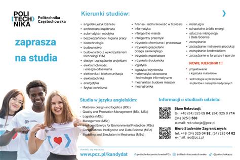 Politechnika Częstochowska zaprasza na studia Gazeta Częstochowska