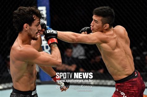 강경호 하모스에게 판정패ufc 4연승 좌절 네이트 스포츠