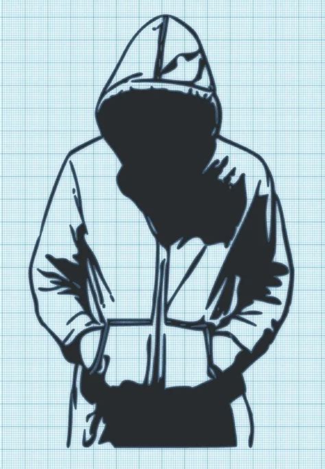 Hooded Guy Drawing