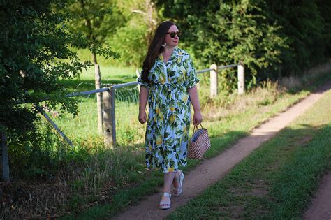 Lemon Print Dress Outfit – JacquardFlower