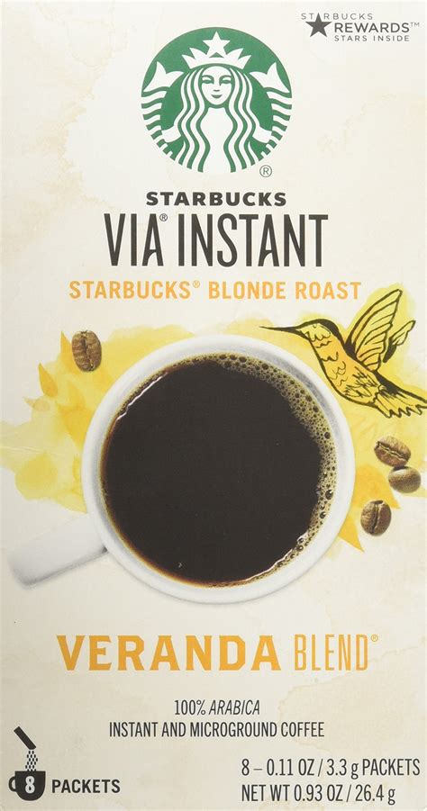 Amazon Starbucks VIA Ready Brew Coffee Veranda Blend Blonde