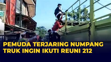 Empat Pemuda Terjaring Polisi Naik Truk Hendak Ikut Reuni 212 YouTube