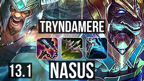 TRYNDA Vs NASUS TOP 10 2 9 400 Games Dominating KR Diamond