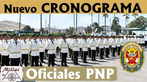 Nuevo CRONOGRAMA PNP Admisión EO 2022 YouTube