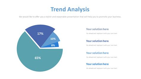 Trend Line Chart Editable Ppt Graphics 483