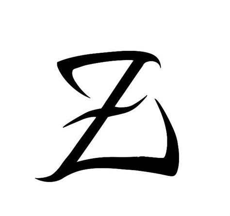 30 Letter Z Tattoo Designs, Ideas and Templates - Tattoo Me Now