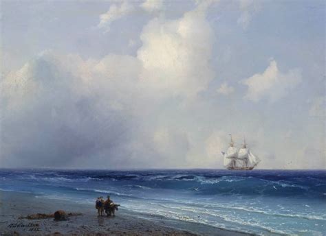 Sea View Painting Ivan Constantinovich Aivazovsky Oil Paintings