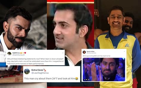 Ye Tho Paka Jhoot Bol Raha Hai Fans React As Gautam Gambhir Says He