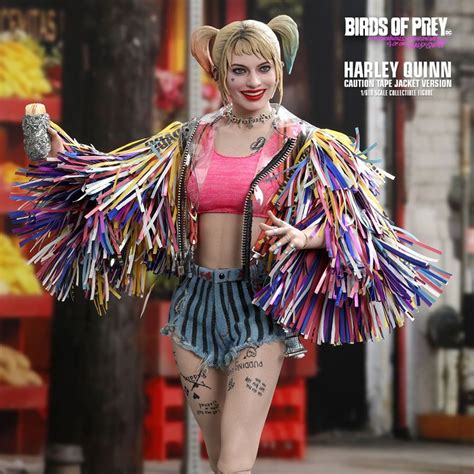 Hot Toys MMS Birds Of Prey Harley Quinn Caution Tape Jacket Version Brothers Hobby