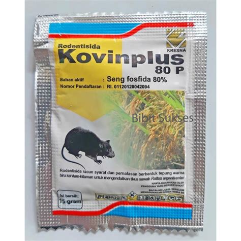 Jual Racun Tikus Kovinplus Pospit Gram Shopee Indonesia