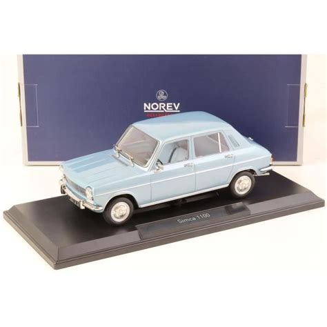 Voiture Miniature En M Tal Norev Simca Gls Bleu Estoril