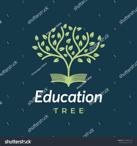 Education Tree Logo Design Template Stock Vector (Royalty Free ...