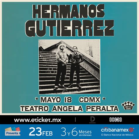 Hermanos Gutiérrez llega a Teatro Angela Peralta RUIDO MAGAZINE