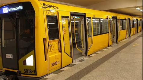 U Bahn Berlin Mitfahrt Im H97 Auf Der U6 Von Alt Mariendorf Bis Kurt