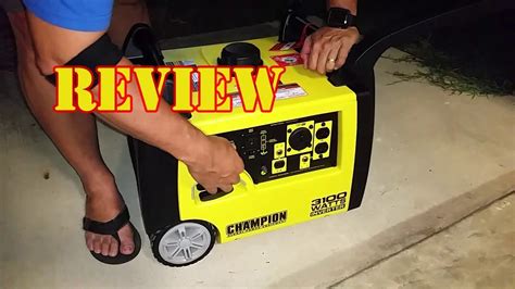 Review Champion 3100 Rv Ready Portable Inverter Generator Excellent Generator For The Money 2018