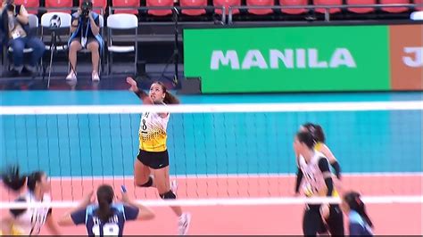 Eya Laure Hot Start For Ust Uaap Season 85 Womens Volleyball Youtube