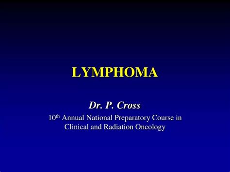 PPT - LYMPHOMA PowerPoint Presentation, free download - ID:9312626