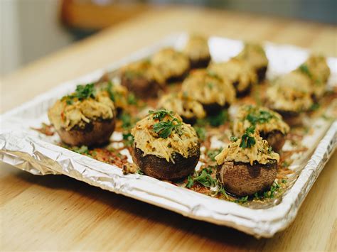 Garlic Parmesan Stuffed Mushrooms Dan Os Seasoning