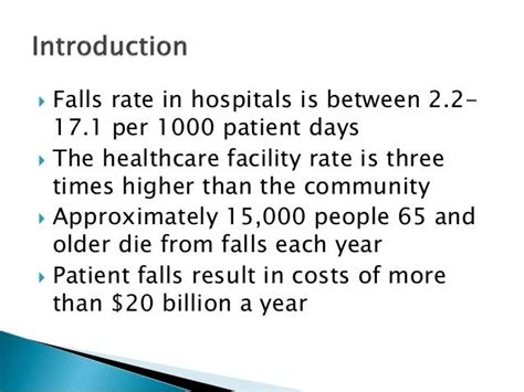 Preventing Patient Falls in Acute Care Hospitals