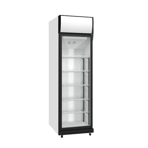 Commercial Upright Beverage Showcase Fridge Store Glass Door Pepsi